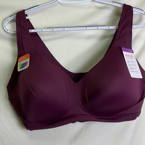Warner's Deep Purple Wireless Bra